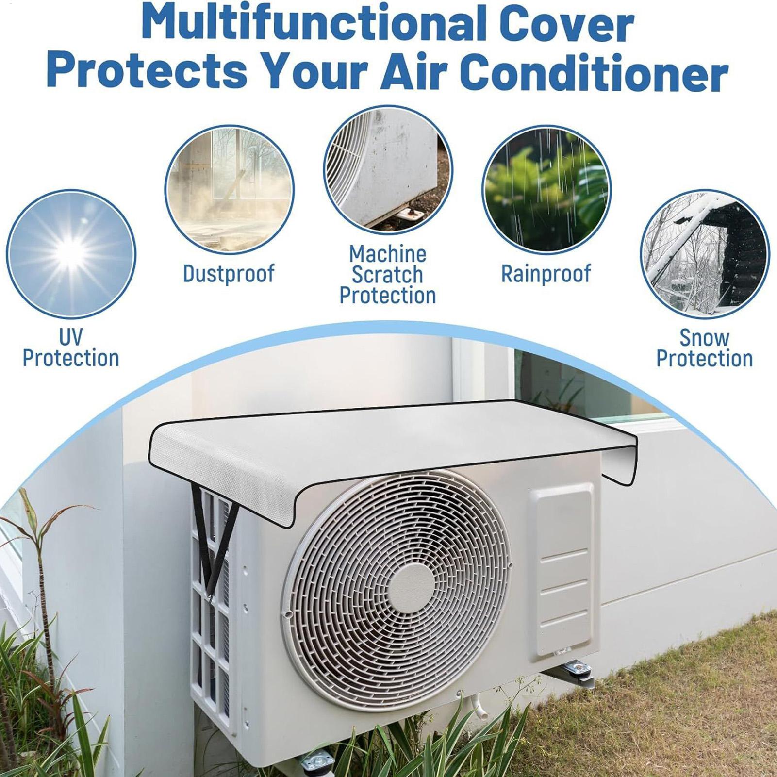 Outdoor Power Heater - Klimaanlagen-Außenabdeckung, energiesparend, regenfest, wärmeisolierend, Staubschutz für