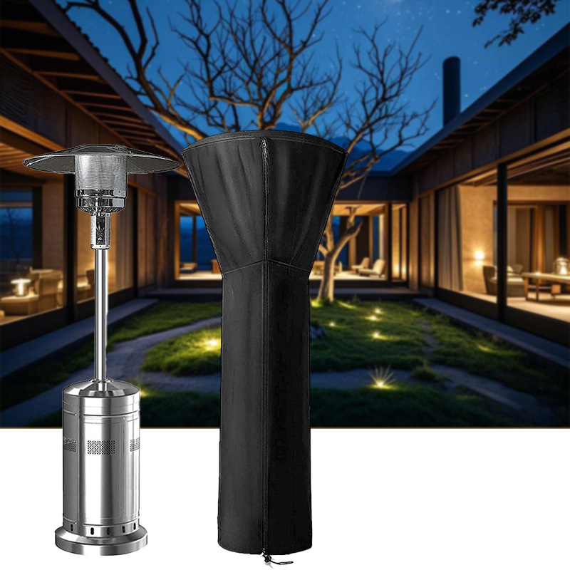 Outdoor Power Heater - 210D Gartenheizungsabdeckung, Heizkörper-Schutzabdeckung Wasserdicht Winddicht Staubdicht