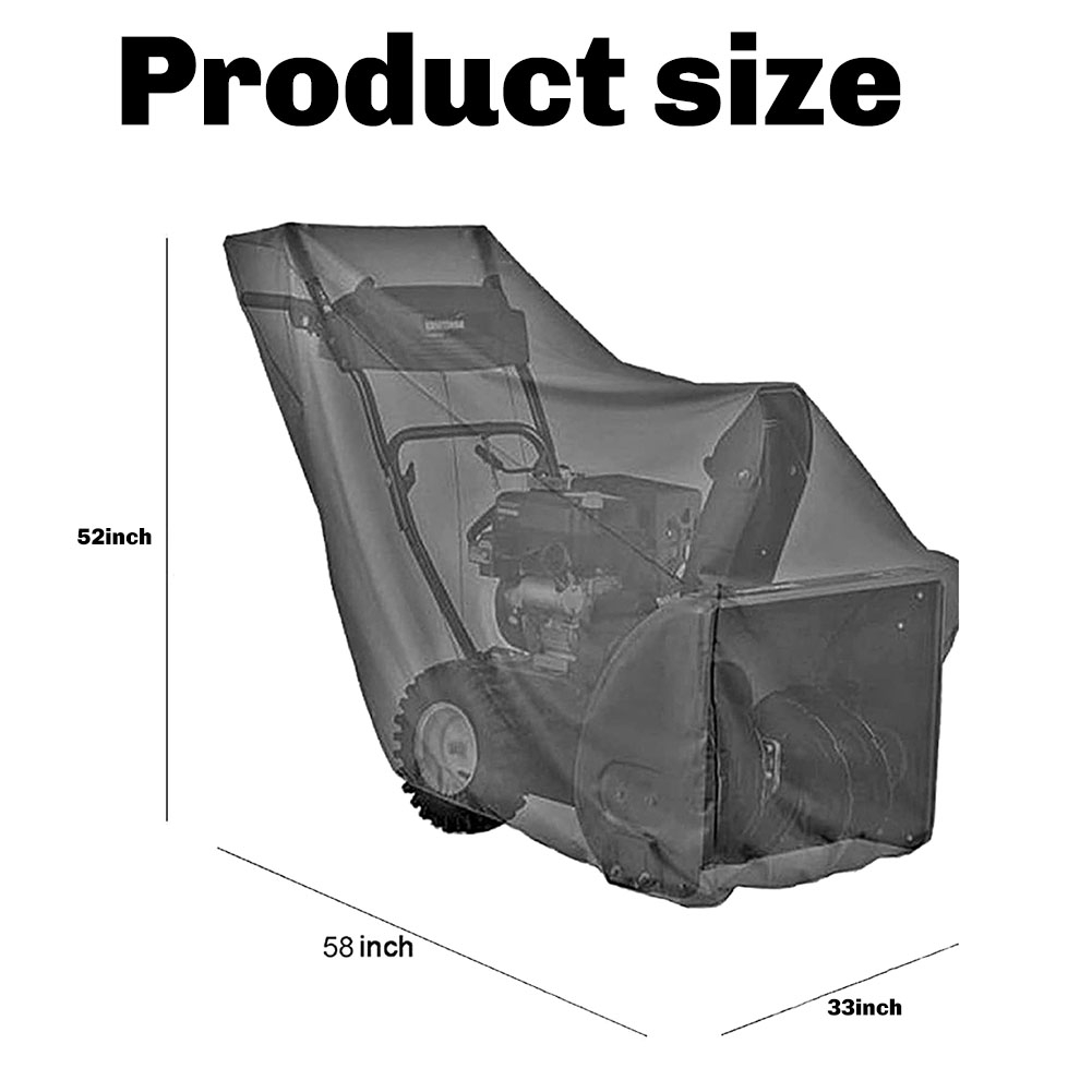 Snow Blower Single - Neue Schneefräsenabdeckung, Schneefräsenabdeckungen, wasserdicht, für den