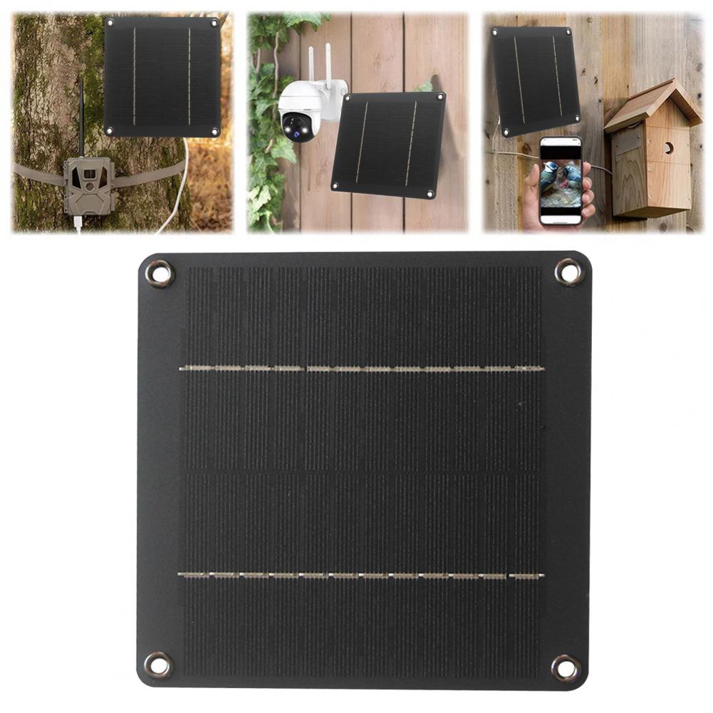Panel Power Outdoor - Leichtes Solarpanel 4W 12V Silizium-Solarpanel Wasserdichtes