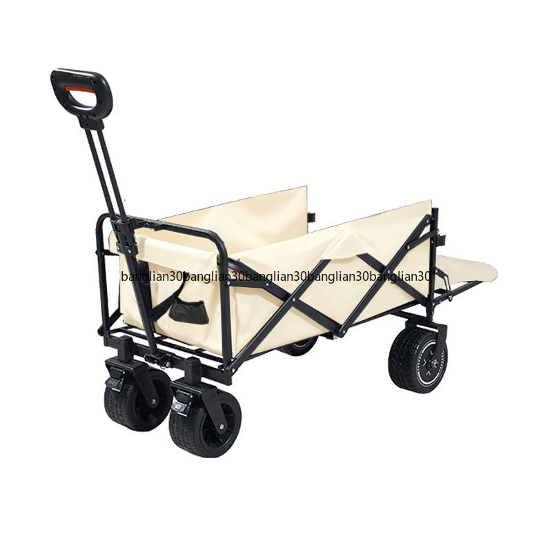 Outdoor Power Recliner - Elektrischer Campingwagen für Outdoor-Camping, Faltbarer Handgezogener