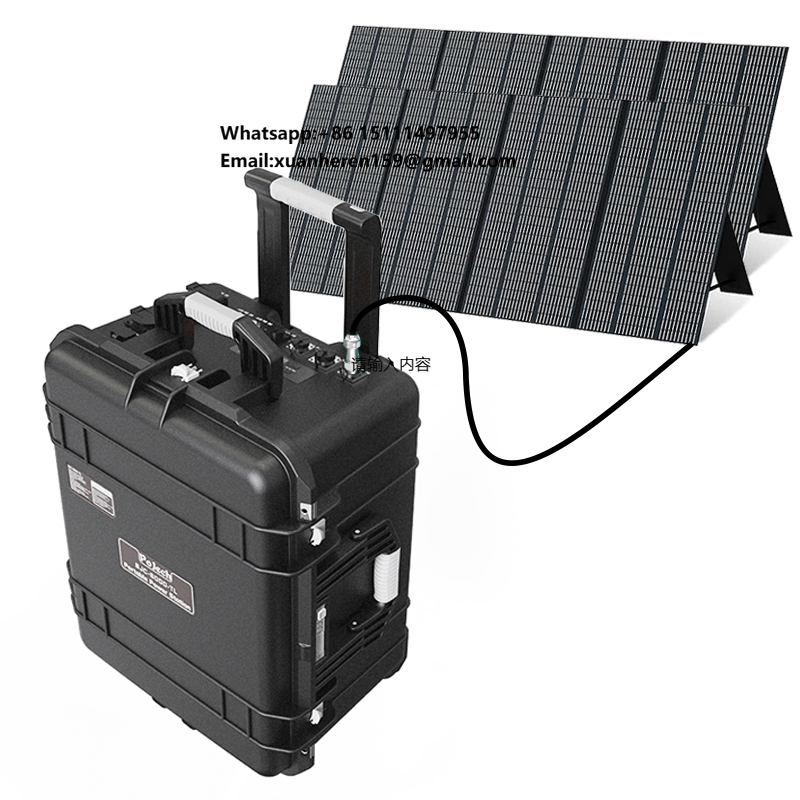 Panel Power Outdoor - Tragbarer LiFePO4 Elektrischer Solargenerator 6000W Powerstation