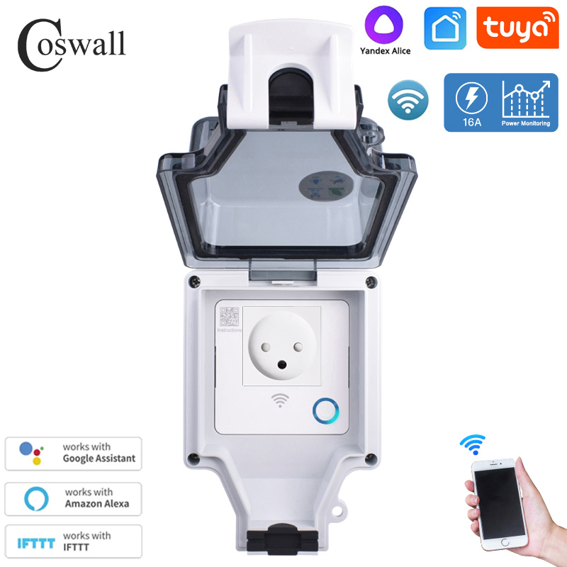 Coswall Tuya Wifi IP66 Wasserd – Outdoor Power Point Bewertung und Preis