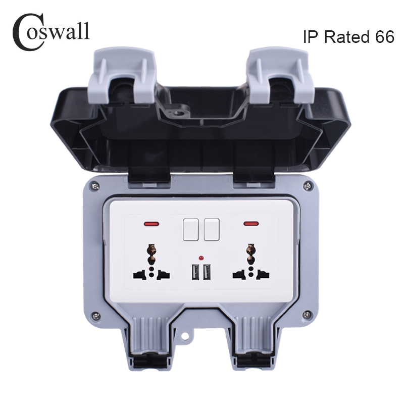 Coswall IP66 Wetterfeste, wass – Outdoor Usb Power Adapter Bewertung und Preis