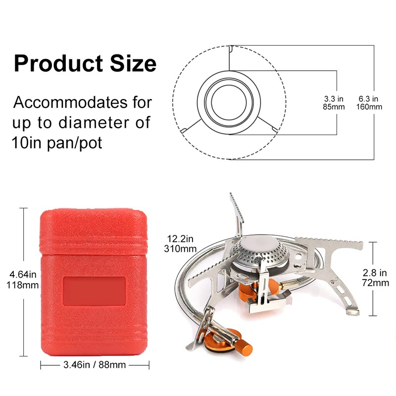 Camping Gasherd Tragbare Falte – Outdoor Power Heater Bewertung und Preis