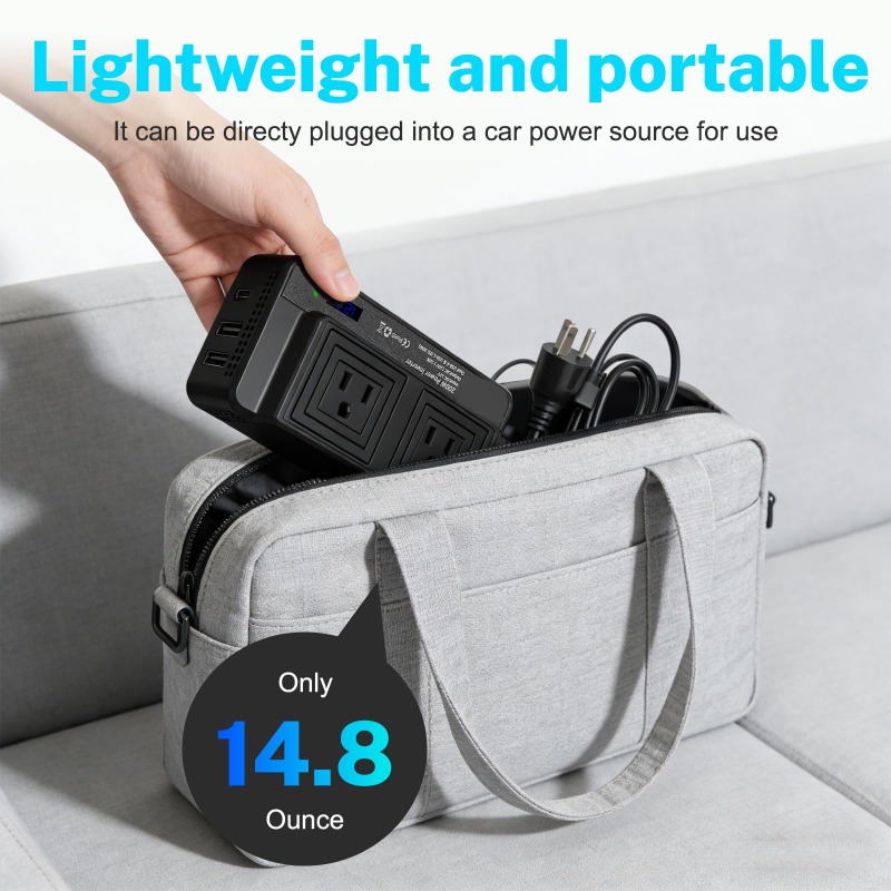200W Auto-Wechselrichter Strom – Outdoor Usb Power Adapter Bewertung und Preis
