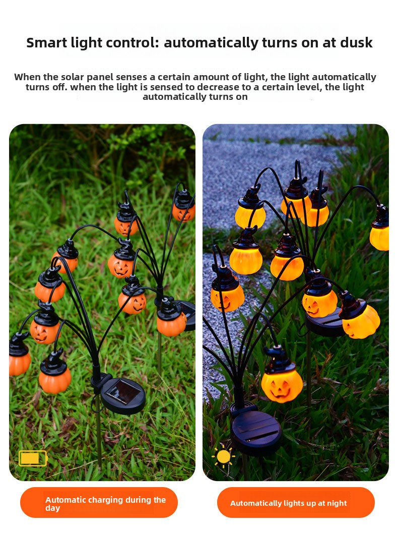 Solarbetriebene Halloween-Wegb – Outdoor Yard Power Stake Bewertung und Preis