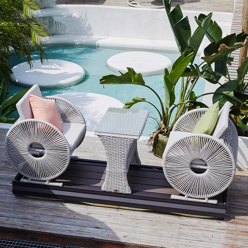 Moderner wasserdichter Doppelr – Outdoor Power Recliner Bewertung und Preis