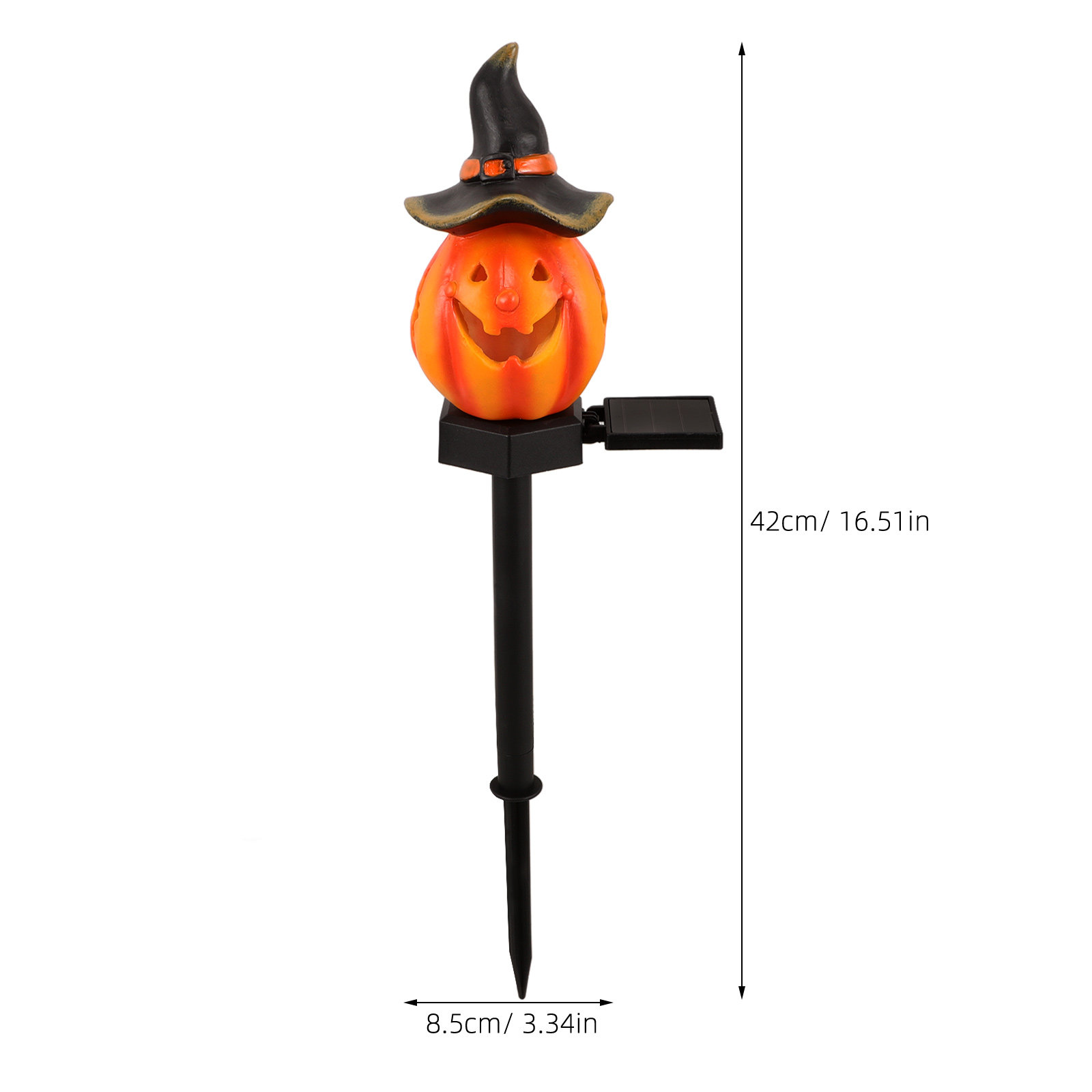 Halloween-Kürbis-Solar-Gartenl – Outdoor Yard Power Stake Bewertung und Preis