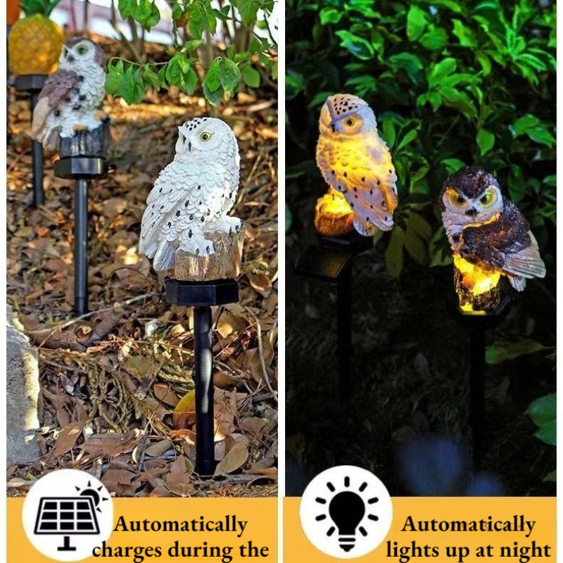 Solarbetriebene Eulen-Gartenle – Outdoor Yard Power Stake Bewertung und Preis