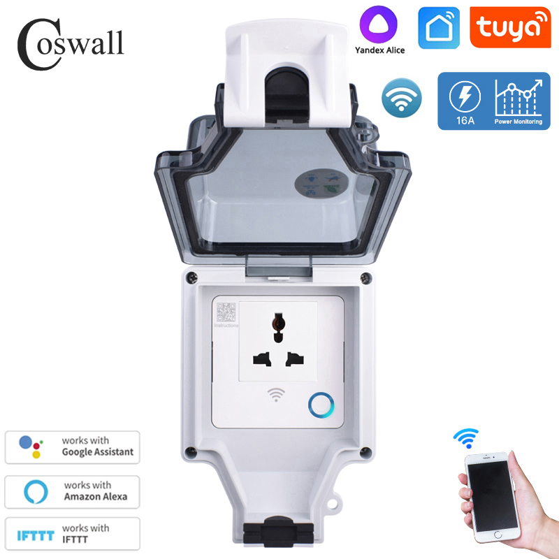 Coswall Tuya Wifi Voice Contro – Outdoor Power Point Bewertung und Preis